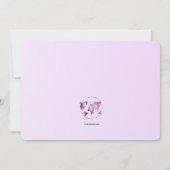 Invitation de la fête de graduation (Dos)