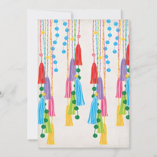 Invitation de la fête de graduation (Dos)