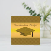 Invitation de la fête de graduation (Debout devant)