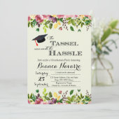 Invitation de la fête de graduation (Debout devant)