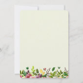 Invitation de la fête de graduation (Dos)