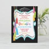 Invitation de la fête de graduation (Debout devant)