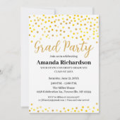 Invitation de la fête de graduation (Devant)