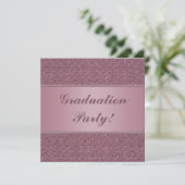 Invitation de la fête de graduation (Debout devant)