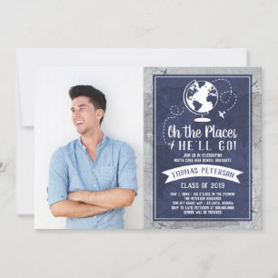 Invitation de la fête de graduation