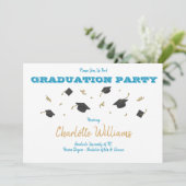 Invitation de la fête de graduation (Debout devant)