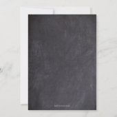 Invitation de la fête de graduation avec un casque (Dos)