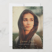 Invitation de la fête de graduation de Glitz moder (Devant)