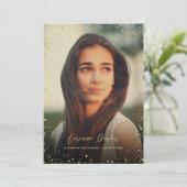 Invitation de la fête de graduation de Glitz moder (Debout devant)