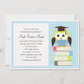 Invitation de la fête de graduation de la Chouette (Devant)