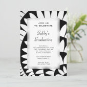 Invitation de la fête de graduation de la Fleur no (Debout devant)