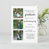 Invitation de la fête de graduation de la troisièm (Debout devant)