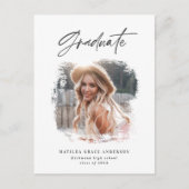 Invitation de la fête de graduation de la typograp (Devant)