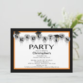 Invitation de la fête de graduation des ballons Ca (Debout devant)