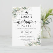 Invitation de la fête de graduation Eucalyptus (Debout devant)