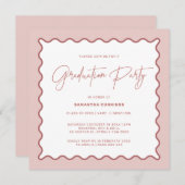 Invitation de la Fête de graduation frontalière (Devant / Derrière)