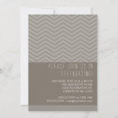 Invitation de la fête de graduation Gras Gras Mode (Dos)