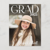 Invitation de la fête de graduation inspirée par l (Devant)