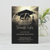 Invitation de la fête de graduation moderne (Debout devant)