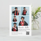 Invitation de la fête de graduation moderne (Debout devant)