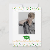 Invitation de la fête de graduation moderne 2016 - (Dos)