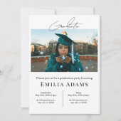 Invitation de la fête de graduation, Moderne Photo (Devant)