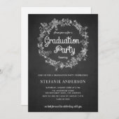 Invitation de la fête de graduation - Panneau de m (Devant / Derrière)