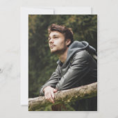 Invitation de la fête de graduation | Photo Kraft (Dos)