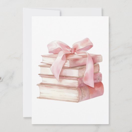 Invitation de la fête de graduation Pink Cloud & B (Dos)