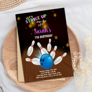 Invitation de la fête de grève pour enfants pour g