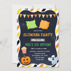 Invitation de la fête de Halloween