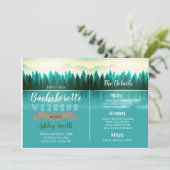 Invitation de la fête de la bachelorette du lac (Debout devant)