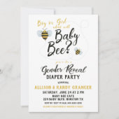 Invitation de la fête de la couche Reveillez le ge (Devant)