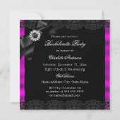 Invitation de la fête de la dentelle et de la corb (Dos)