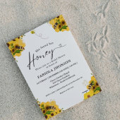 Invitation de la fête de la douche de la mariée