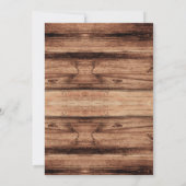 Invitation de la fête de la douche nuptiale du jou (Dos)