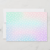 Invitation de la fête de la fête de la fête de la  (Dos)