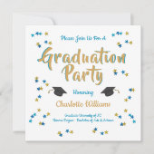 Invitation de la fête de la fête de la remise des (Devant)