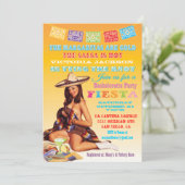 Invitation de la fête de la Fiesta mexicaine (Debout devant)
