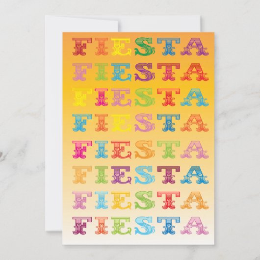 Invitation de la fête de la Fiesta mexicaine (Dos)