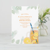 Invitation de la fête de la limonade (Debout devant)