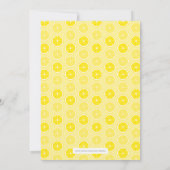 Invitation de la fête de la limonade (Dos)