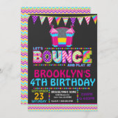 Invitation de la fête de la maison de rebond Invit (Devant / Derrière)