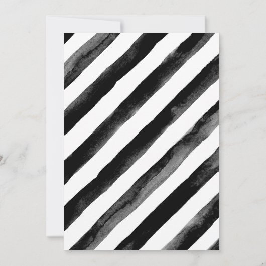 Invitation de la fête de la mariée étoile (Dos)