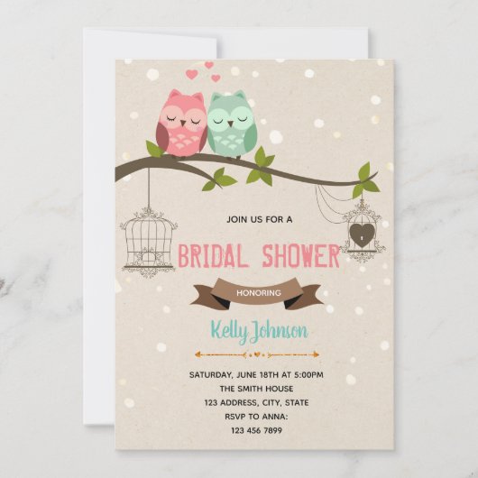 Invitation de la fête de la nuptiale (Devant)