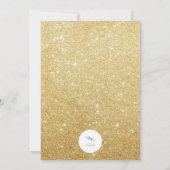 Invitation de la fête de la Parties scintillant de (Dos)