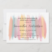 Invitation de la fête de la peinture (Devant)