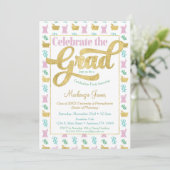 Invitation de la fête de la pharmacie Pink Gold (Debout devant)