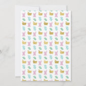 Invitation de la fête de la pharmacie Pink Gold (Dos)