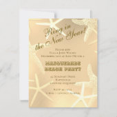 Invitation de la fête de la plage de Eve Beach de  (Devant)